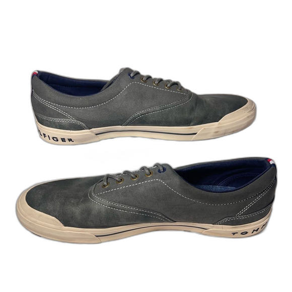 Tommy Hilfiger style TMPallets size 13 grey leather - Picture 5 of 10